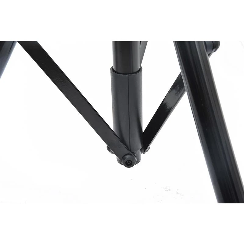 Aosom 63" Free Standing Tripod Gravity Dual Bike Storage Rack Repair Stand - Black