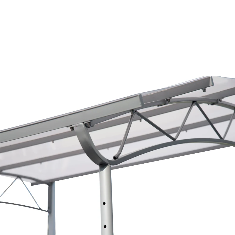 Outsunny 7' x 9' Outdoor Steel Frame Sun Shade Canopy