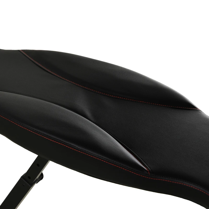 Soozier Heavy Duty Weight Bench Multifunctional Sit-Up and Dumbbell Weight Bench with 4-Angle Adjustable Backrest & Lightweight Portable Design