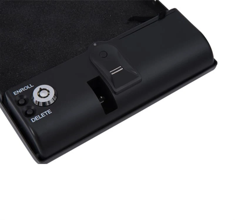 HomCom Portable Safe Case with Biometric Fingerprint Lock