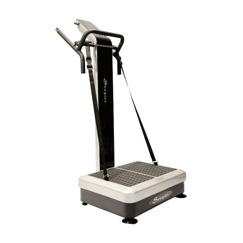 Soozier 1000W Portable Vibration Machine with LCD Display - Silver/Black