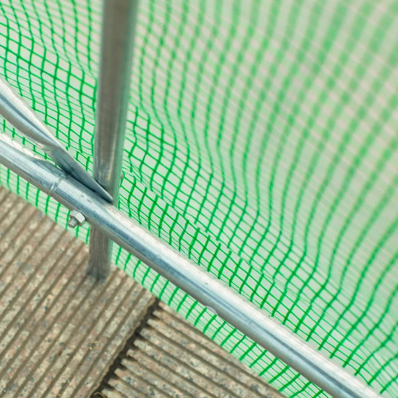 Outsunny 15' x 7' x 7' Outdoor Portable Walk-In Greenhouse with Windows