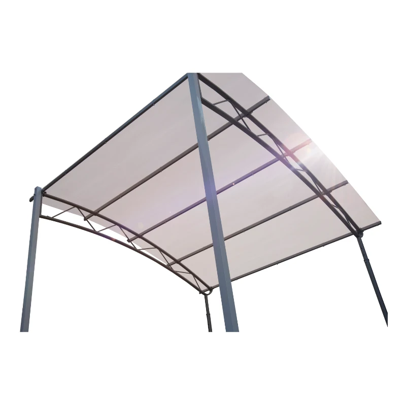 Outsunny 7' x 9' Outdoor Steel Frame Sun Shade Canopy
