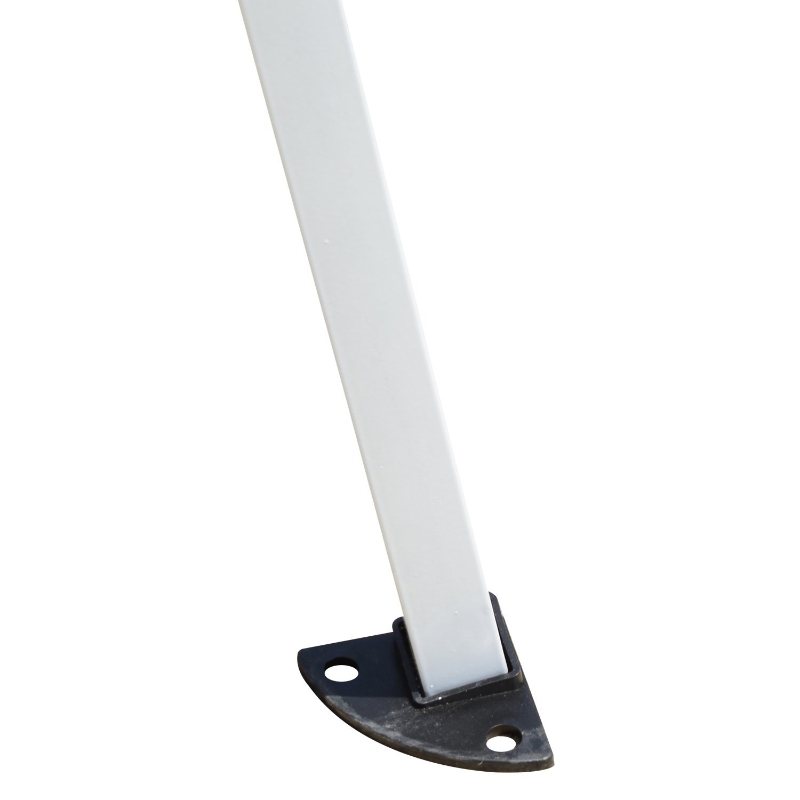 Outsunny 8'x 8' Foldable Outdoor Canopy Pop Up Event Tent with Slanted Legs - Green