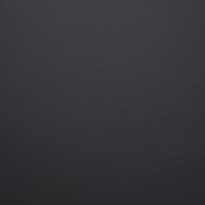 HomCom Rotating Home Office Corner Desk and Storage Shelf Combo - Black Wood Grain