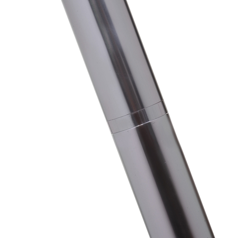 HomCom 24" Round Adjustable Stainless Steel Top Aluminum Standing Bistro Bar Table