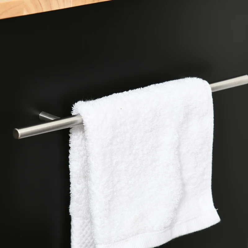 HOMCOM Rolling Kitchen Island Cart, Portable Serving Trolley Table with Drawer, Adjustable Shelf and 2 Towel Racks, Black