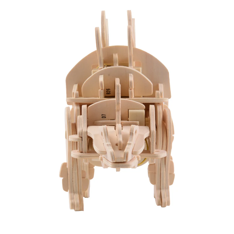 Qaba Robotic 3D Wooden Dinosaur Puzzle - Stegosaurus