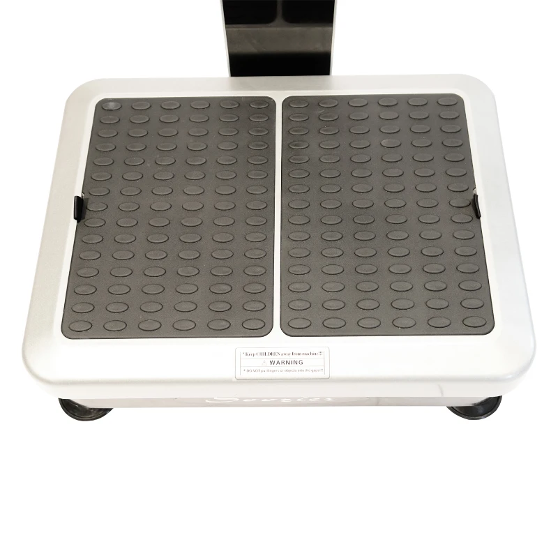 Soozier 1000W Portable Vibration Machine with LCD Display - Silver/Black