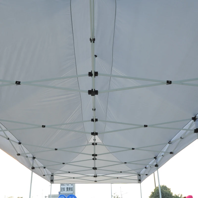 Outsunny 29' x 10' Pop Up Canopy Party Wedding Event Tent with Carrying Case - White