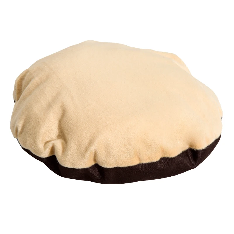 Pawhut 16" Indoor Electric Heated Round Dog Bed