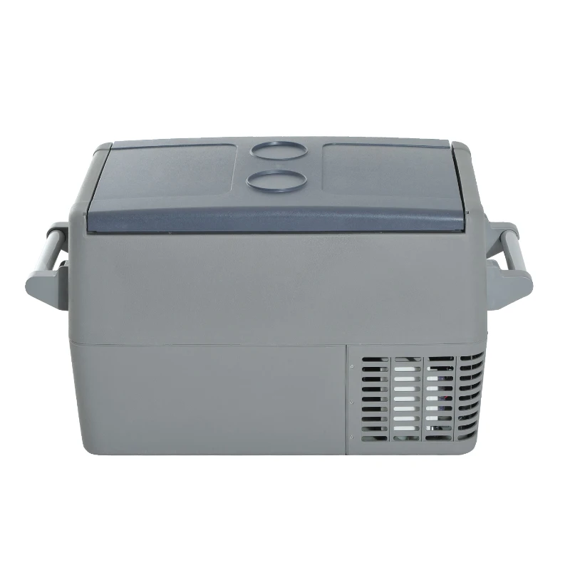 Outsunny Car Refrigerator - Portable 12v / 24v Electric Icebox Freezer (35 Quart)