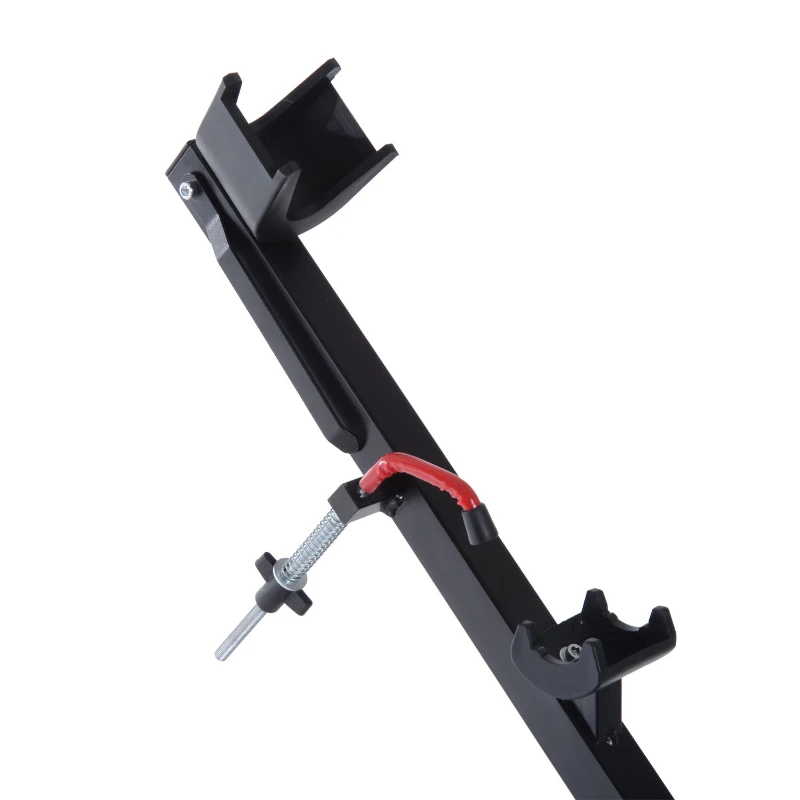 Aosom 47" Portable Folding Bike Repair Work Stand Rack - Black