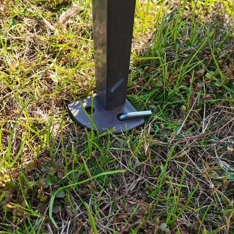 Outsunny Pop Up Gazebo Tent Height Adjustable Canopy w/ Solar LED Light and Mesh Netting, Grey