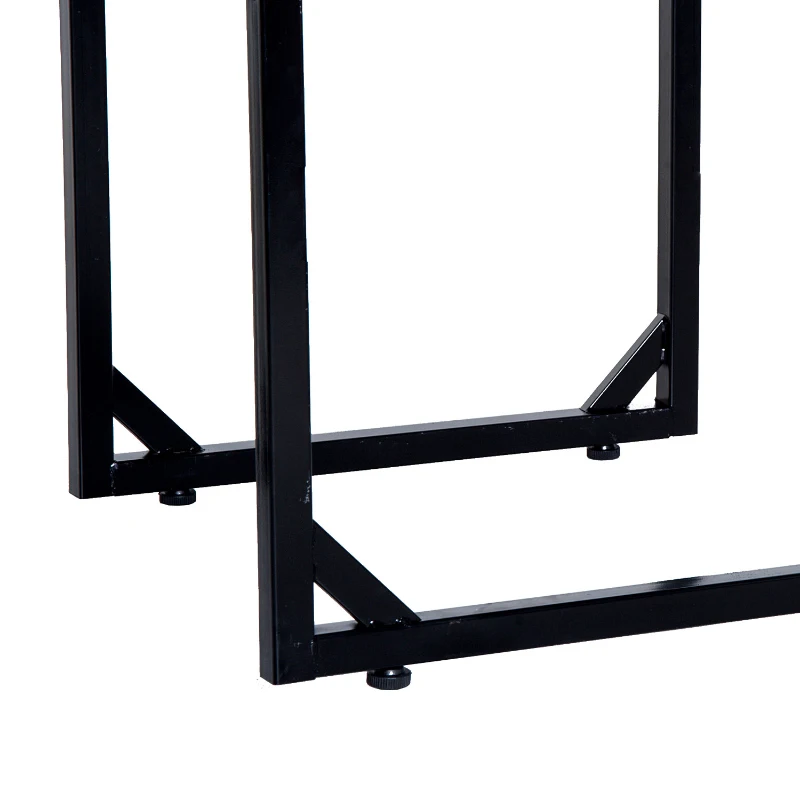 Aosom 72” Folding Compact Multi-Use Table Tennis Table with Net and Post