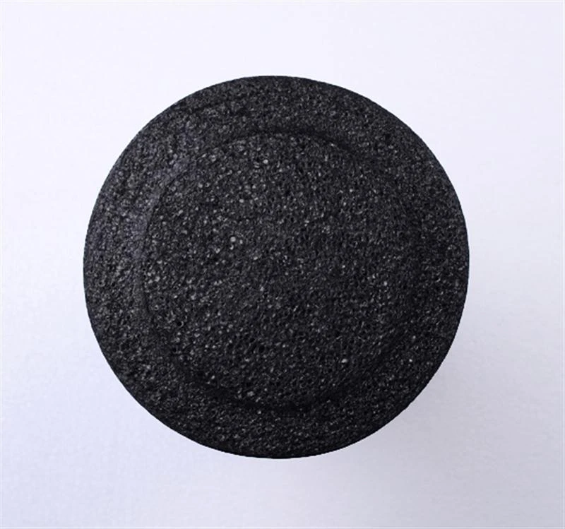 Soozier 6" x 36" Black Round Yoga Extra-Firm High Density Foam Roller