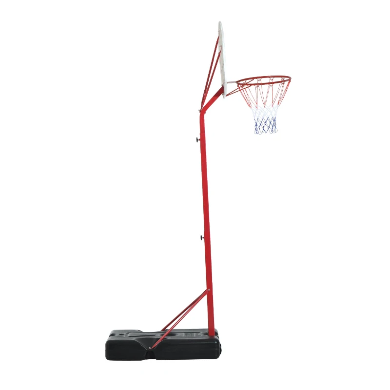 Aosom 10' Height Adjustable Portable Basketball Hoop System with 35" Heavy Duty Backboard