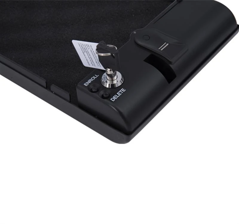 HomCom Portable Safe Case with Biometric Fingerprint Lock