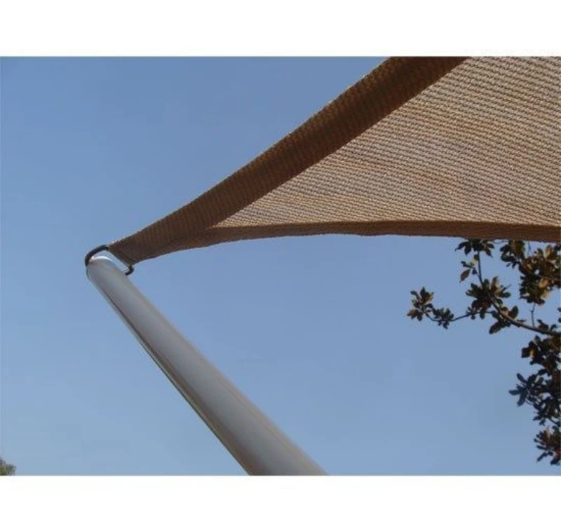 Outsunny Sun Shade Sail - UV Block Canopy for Outdoor Patio, Garden - Triangle, Square, Rectangle Options