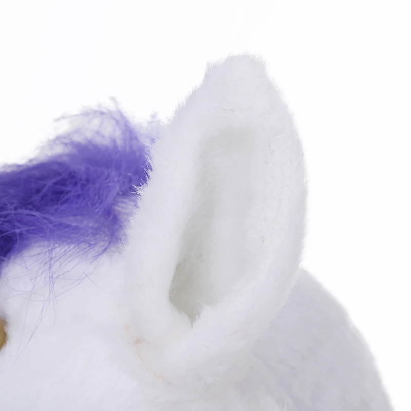 HOMCOM Realistic Mouth Mover Hood Halloween / Cosplay Costume Unicorn