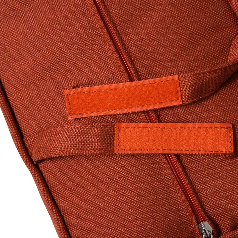 Outsunny Outdoor Patio Recliner with All Hand-Woven Wicker, Adjustable Lounge Chair w/ Cushions, Rust-Resistant Metal Frame for Backyard, Garden, Patio, Red