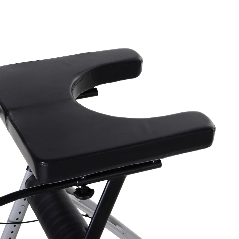 HOMCOM Aluminum Rollator Walker for Seniors Get Outside with 4 Large Wheels & Brakes and Foldable Design