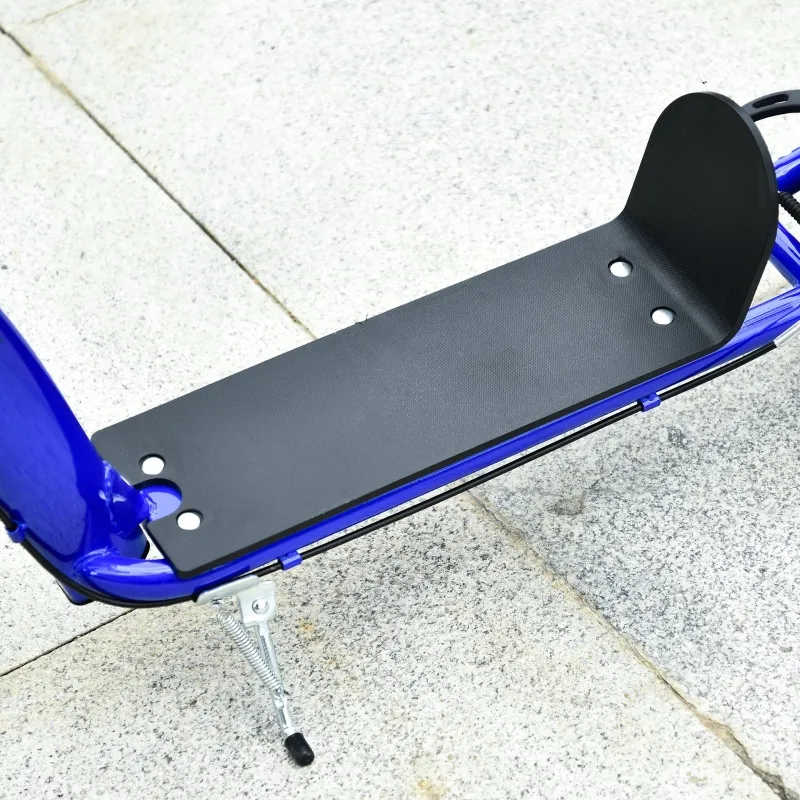 Aosom Scooter for 6 Year Old Youth Kick Scooter Adjustable Handlebar Teens Ride On Toy For 5+ w/ Front and Rear Dual Brakes Inflatable Wheels