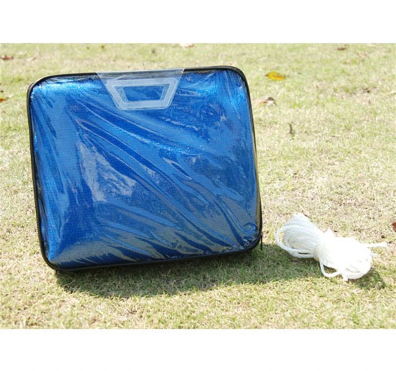 Outsunny 10' Triangle Outdoor Patio Portable Shade Canopy Sun Sail - Blue