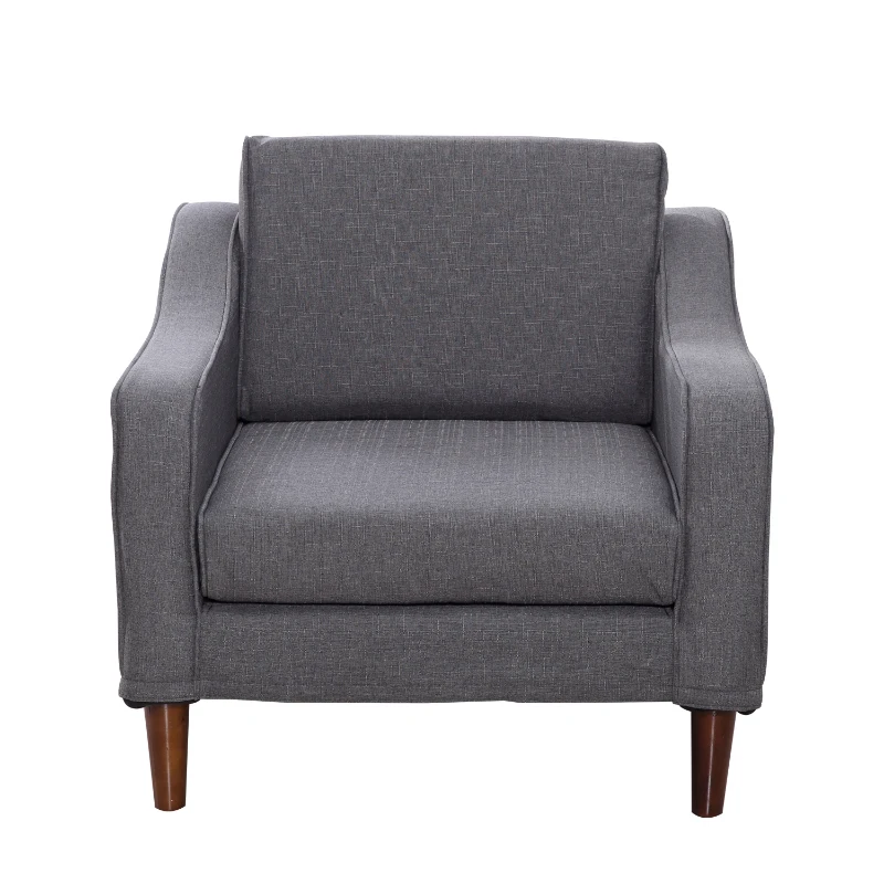 HomCom Single-Seat Sofa - Dark Gray