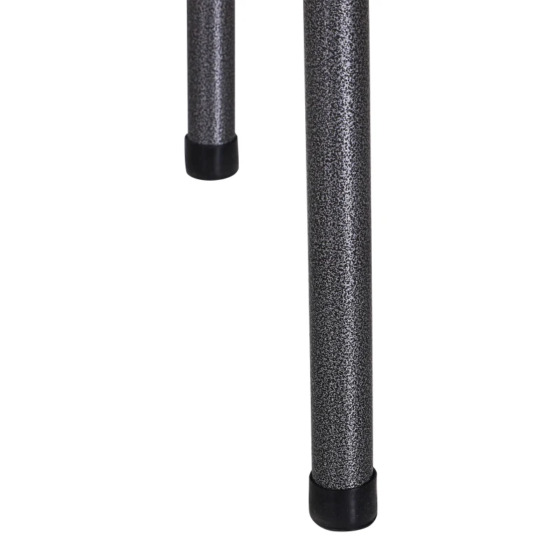 Outsunny Folding Table Fish Fillet Camping Picnic Outdoor Gardening Table w/ Sink - White