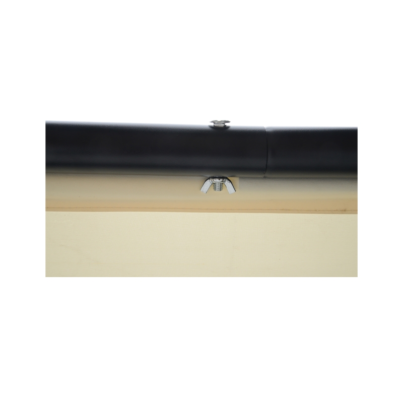 Outsunny 11.5' x 11.5' Carport Canopy Tent with Metal Frame and Cloth Cover