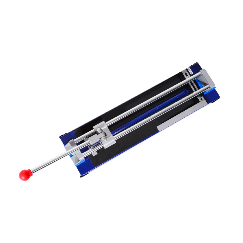 HomCom 32” Heavy Duty Ceramic Tile Cutter - Blue/Red
