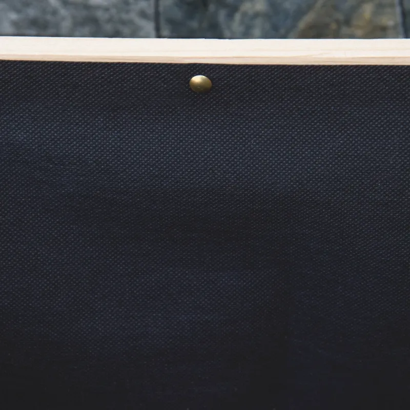 Outsunny 3-Tier Raised Garden Bed with 5 Compartments and Bed Liner, Elevated Wooded Wooden Planter Kit, for Vegetables, Herbs, Outdoor Plants, 37 x 37 x 14in, Natural