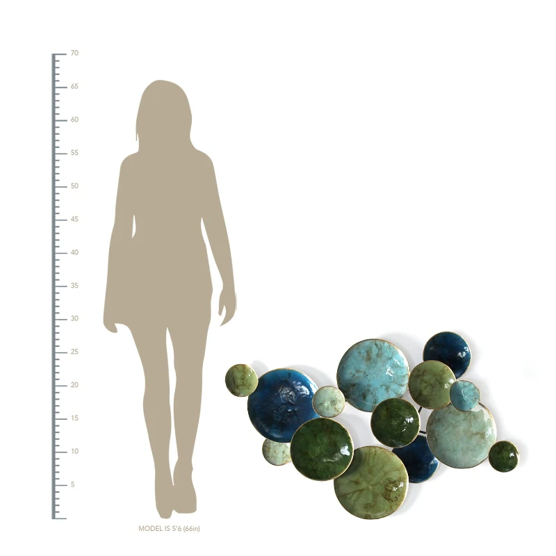 Stratton Mykonos Metal Wall Decor