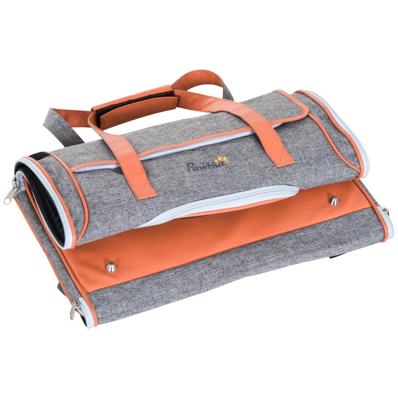 PawHut 18" Small Dog Carrier Pet Tote Bag Airline Approved Pet Carrier Cat Travel Carrier
