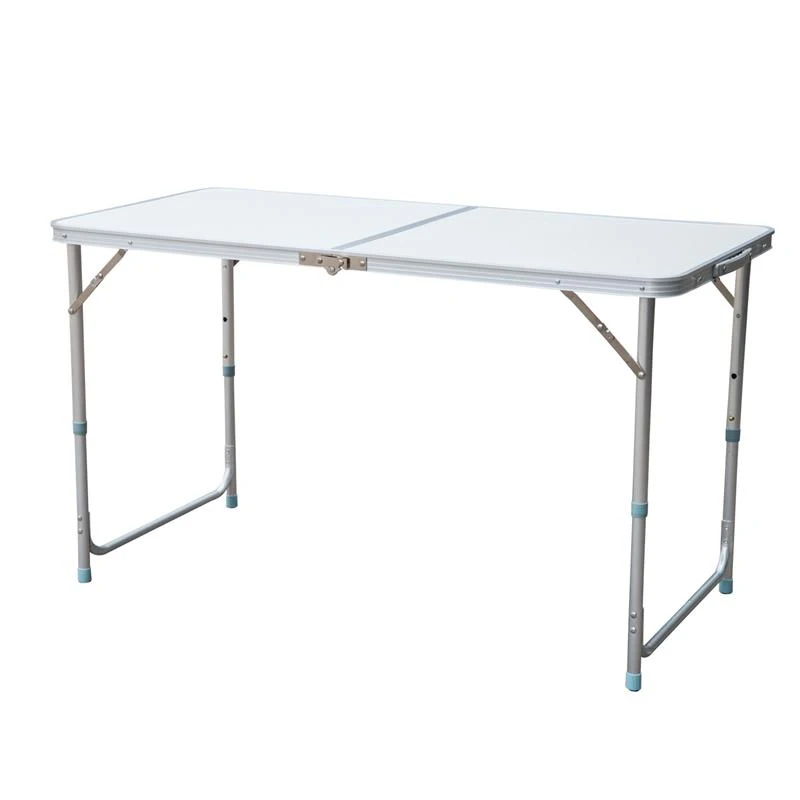 Outsunny 48" Aluminum Camping Folding Camp Table w/ Carrying Handle