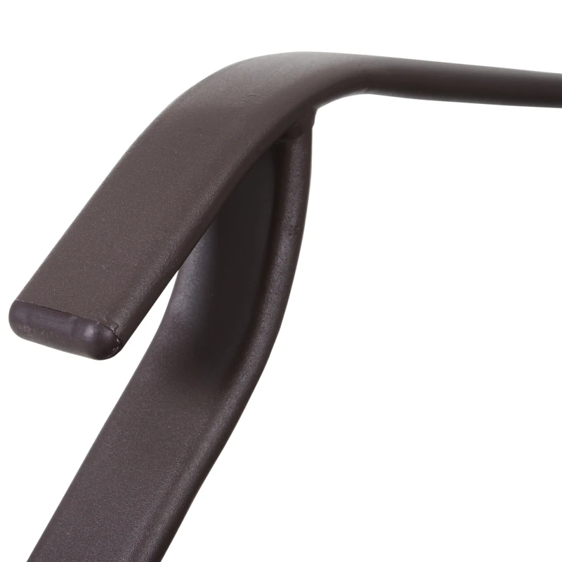 Outsunny 3-Piece Outdoor Rocking Chair and Table Set, Sling Fabric Glider for Patio, Garden Relaxation