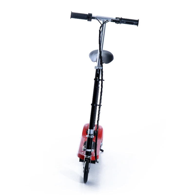 Aosom 120W Kids Folding Electric Motorized Scooter with Seat – Red