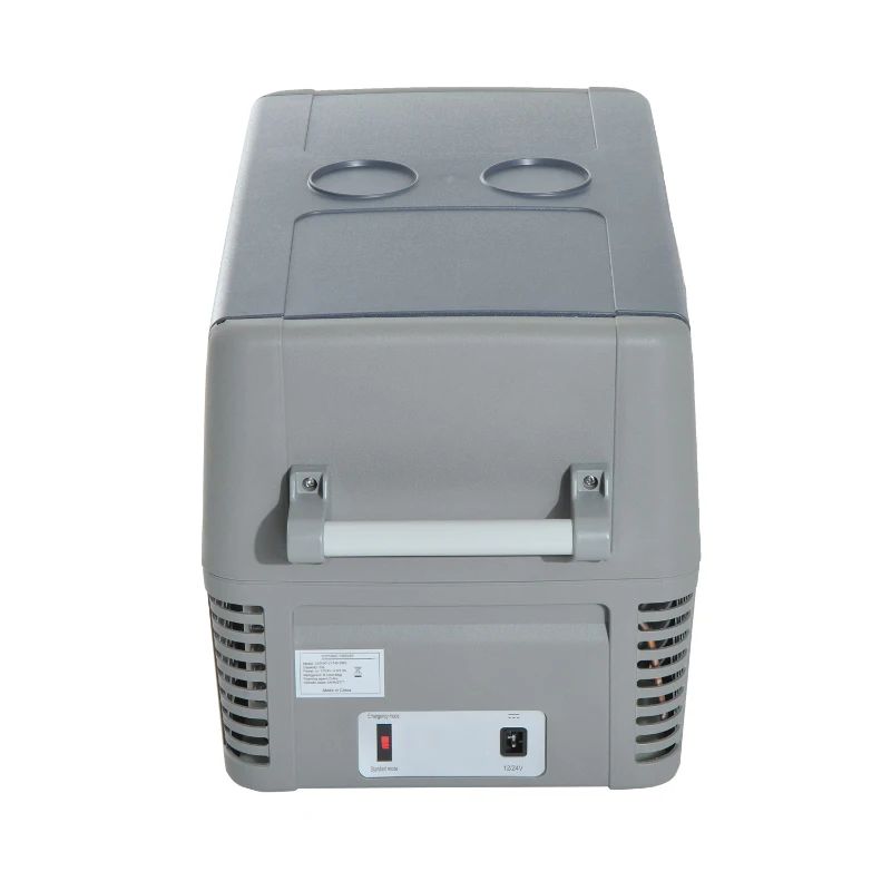 Outsunny Car Refrigerator - Portable 12v / 24v Electric Icebox Freezer (35 Quart)