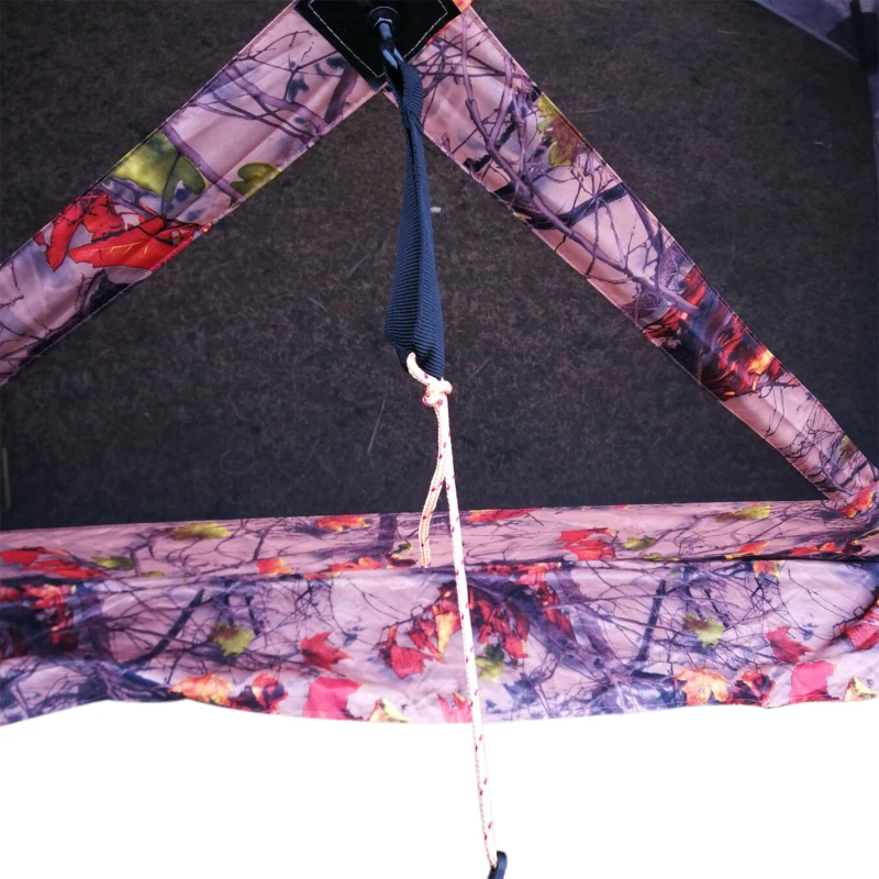 Outsunny Outsunny 12" x 12" 6-Sided Pop Up Portable Hexagonal Hub Gazebo Flower Pattern - Flower Pattern