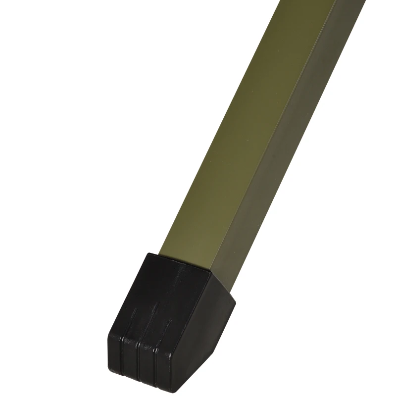 Open Box Outsunny Portable Camping Cot Tent with Air Mattress, Sleeping Bag, and Pillow