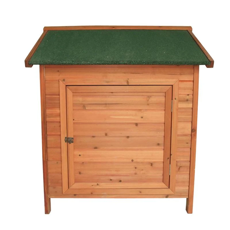 Pawhut Portable Wooden Chicken Coop With Nesting Box and Roost