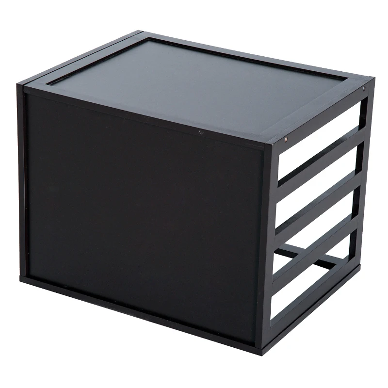 HomCom Modern Wood Tabletop Stemware Rack - Holds 20 Wine Glasses