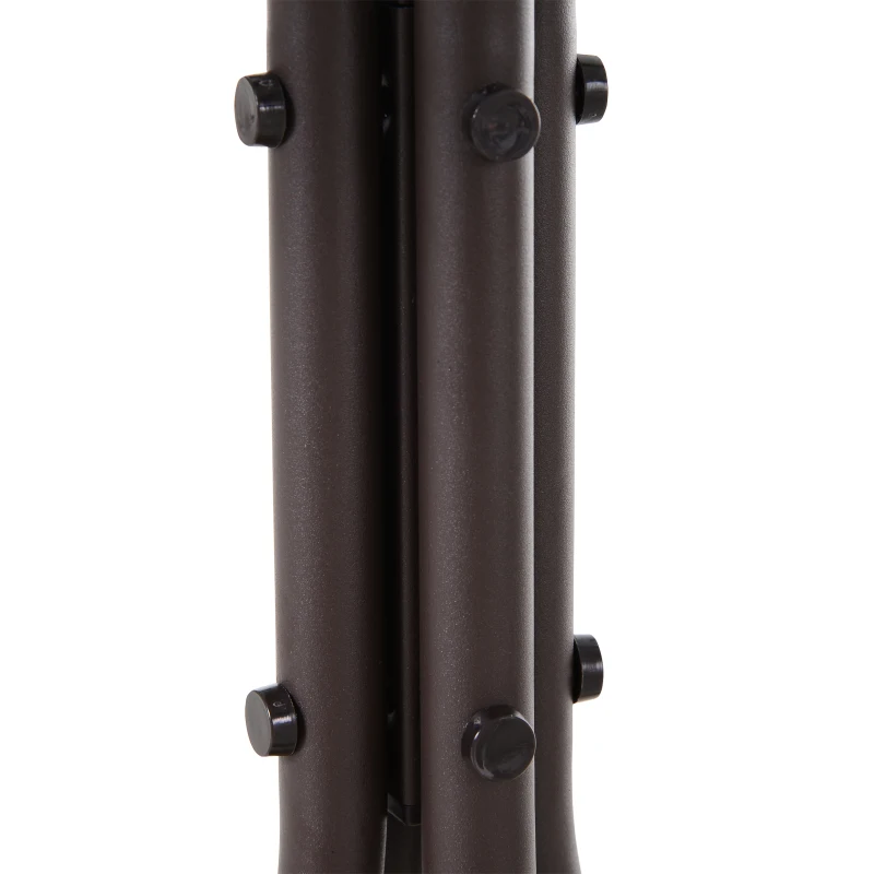 Outsunny 3-Piece Outdoor Rocking Chair and Table Set, Sling Fabric Glider for Patio, Garden Relaxation