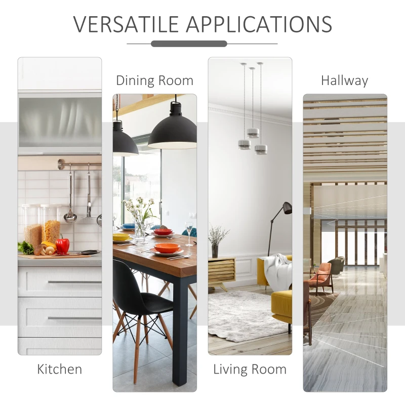 HomCom Wood Stainless Steel Portable Kitchen Island Cart on Wheels - Gray