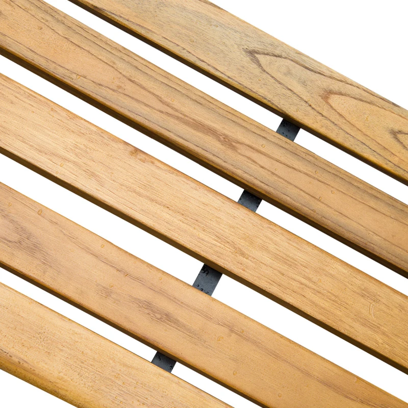 Outsunny 47" Modern Outdoor Patio Garden Bench