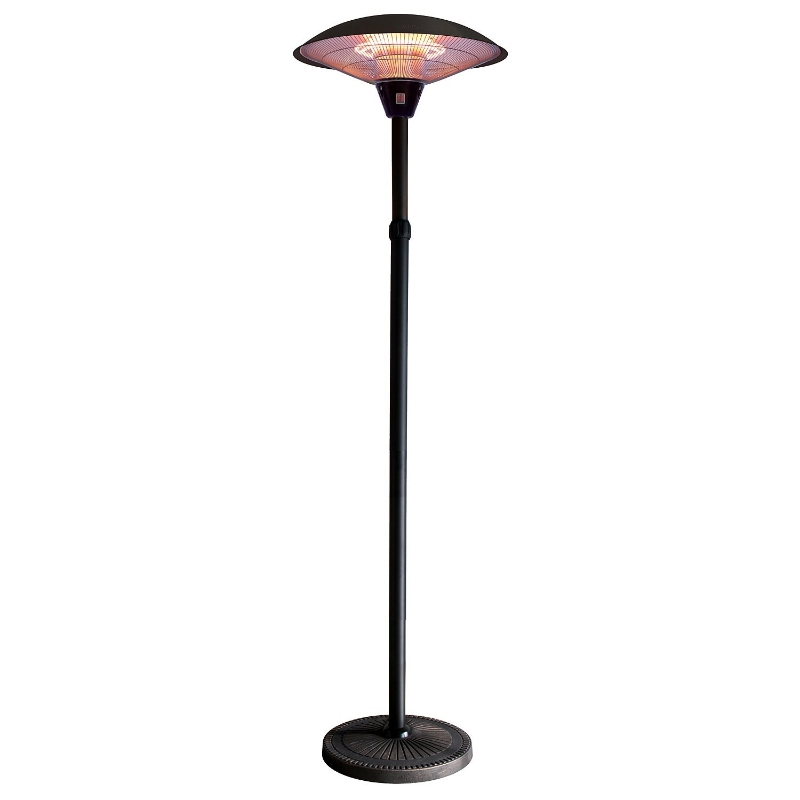 Outsunny 700W/1500W Modern Adjustable Electric Outdoor Patio Heater