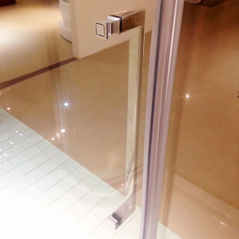 Kleankin 35.5"x35.5"x74.75" Aluminum Sliding Glass Room Elegant Conered Shower Enlosure