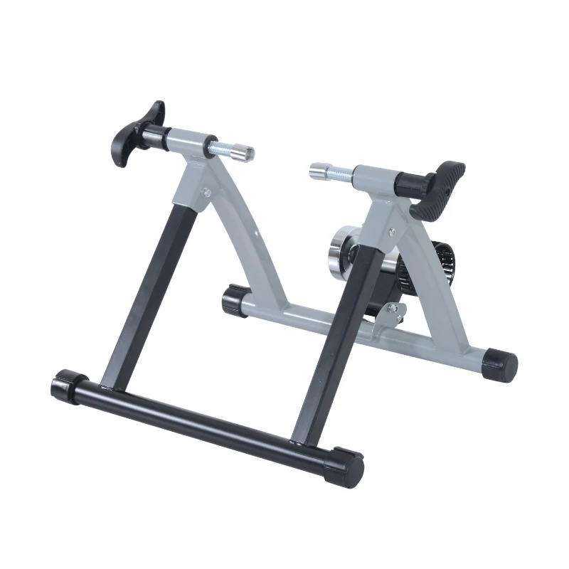 Soozier Indoor Kinetic Bike Trainer Exercise Cycling Resistance Stand - Silver