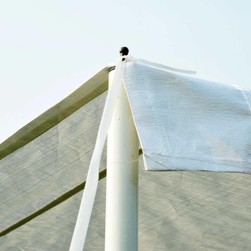 Outsunny 10' x 20' Multi-Purpose Convertible Carport / Event Canopy Tent - White